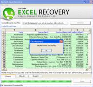 SysTools Excel Recovery screenshot